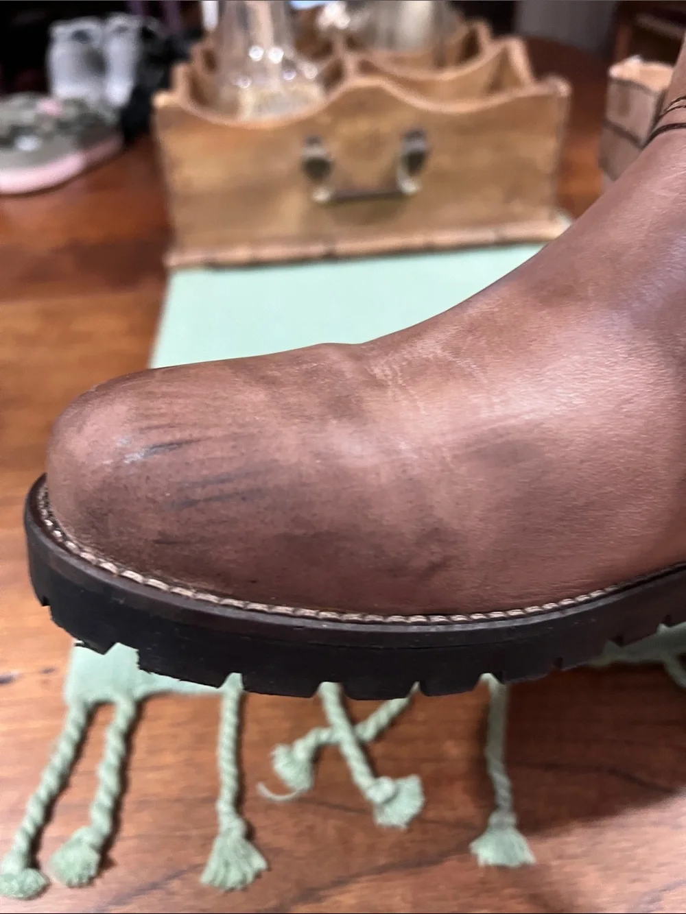 Birkenstock Stowe Leather Ankle Boots